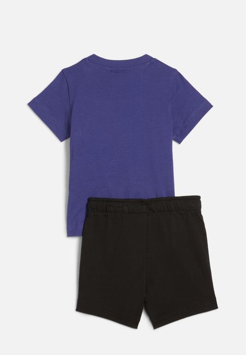 PUMA - Minicats Tee & Shorts Set - Lapis Lazuli