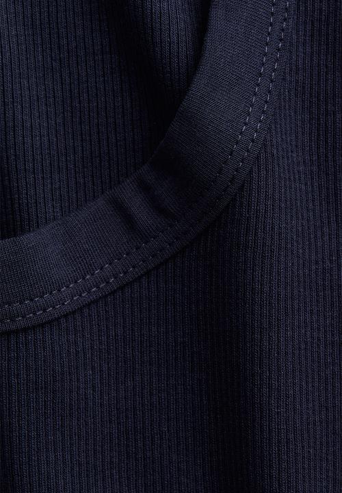 H&M - Short vest top - navy blue