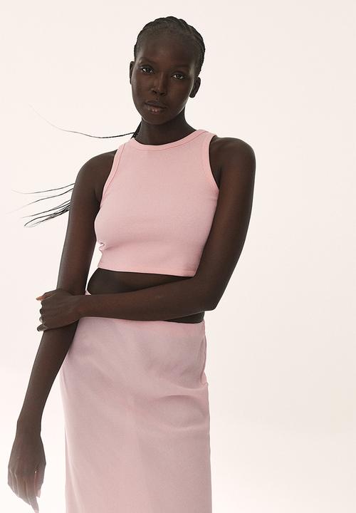 H&M - Knee-length skirt - pink