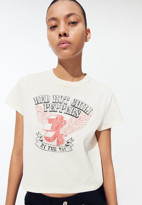H&M - Printed t-shirt - white