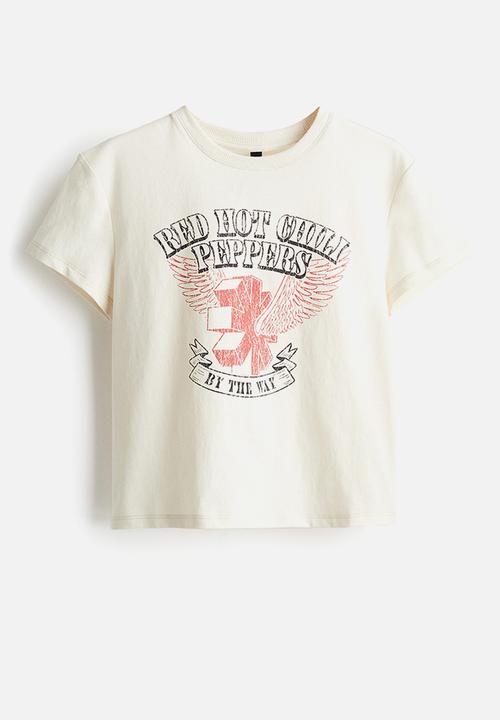 H&M - Printed t-shirt - white