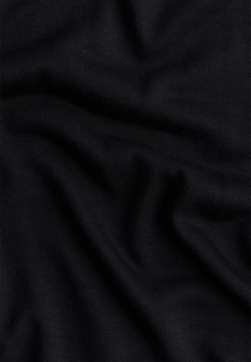 H&M - A-line jersey skirt - black