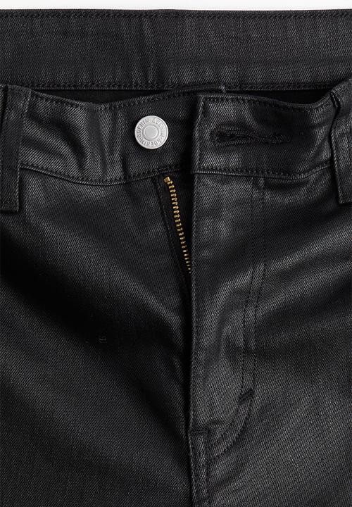 H&M - Bootcut high jeans - black