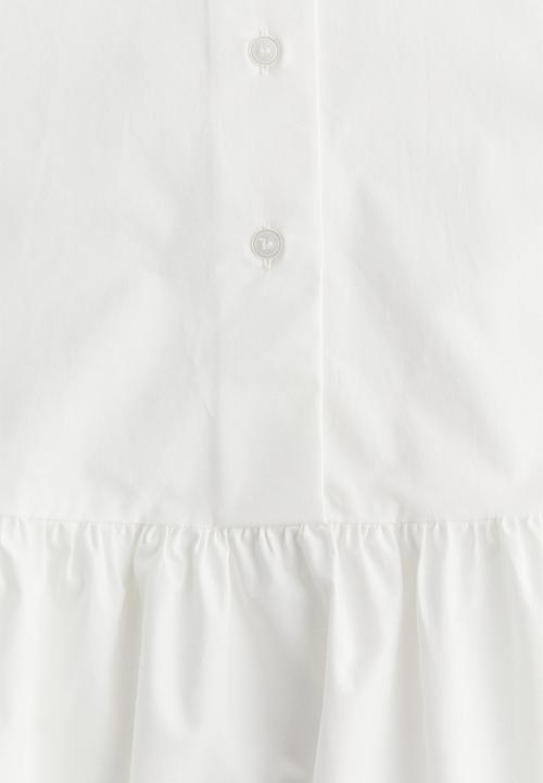 H&M - Poplin shirt dress - cream