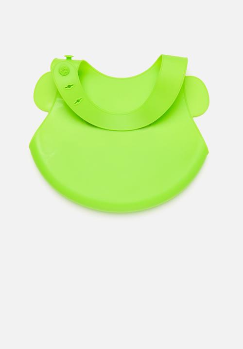 Pop Candy - Silicone bib - lime green