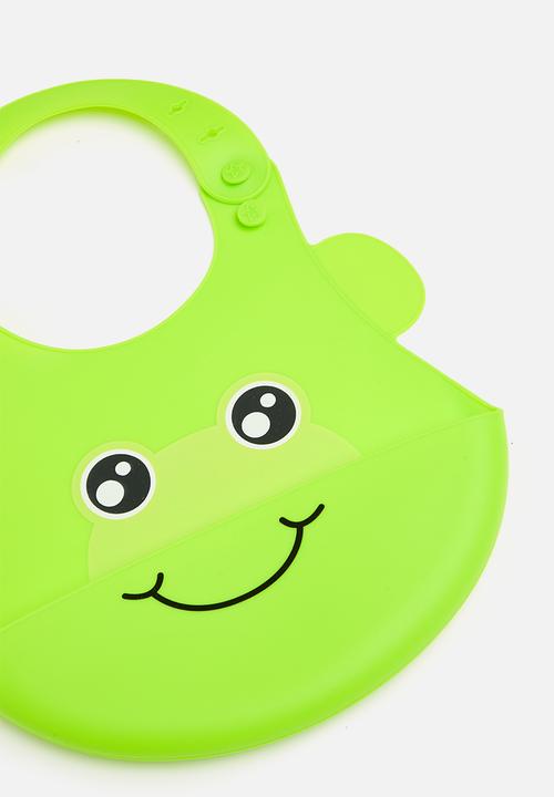 Pop Candy - Silicone bib - lime green