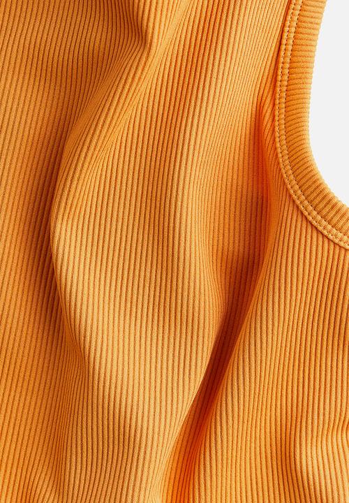 H&M - Ribbed vest top - orange