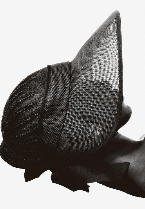 H&M - Straw sun visor - black