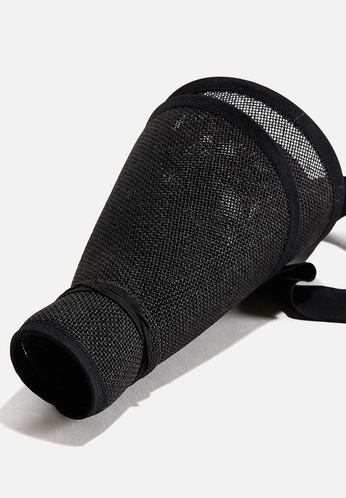 H&M - Straw sun visor - black