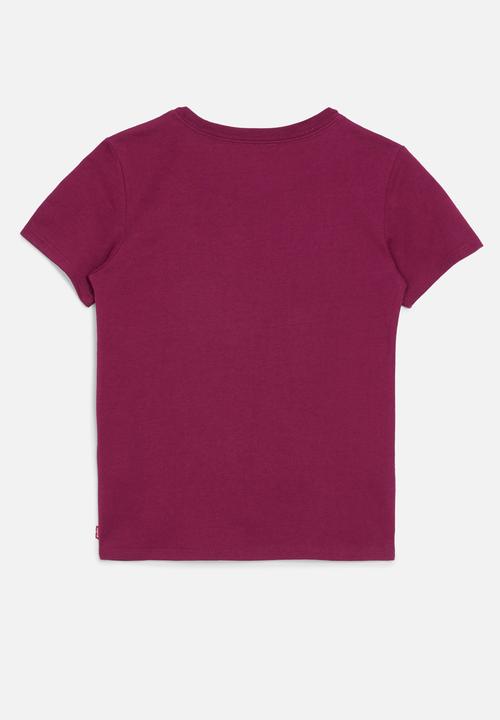 Levi’s® - Lvg batwing tee - classic red plum