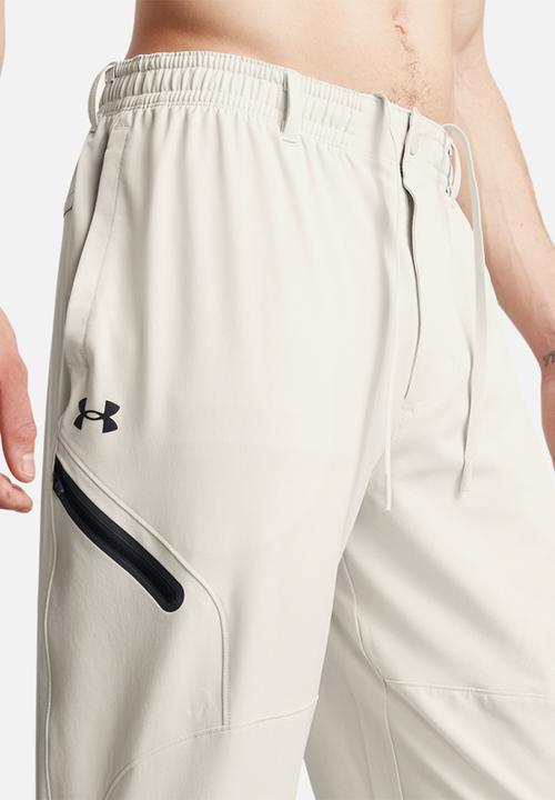 Under Armour - UA Unstoppable Joggers - Summit White & Black