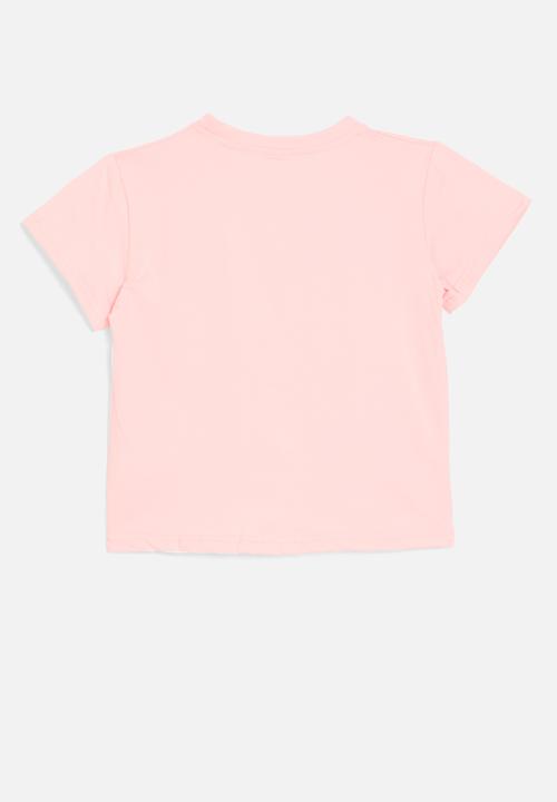 Pop Candy - Bow applique tee - pink