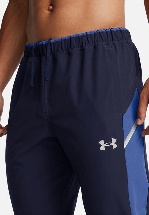 Under Armour - UA Core+ Woven Pants - Midnight Navy & Tech Blue