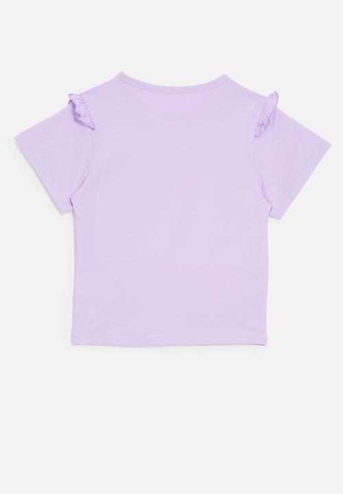 Pop Candy - Frilled tee - purple