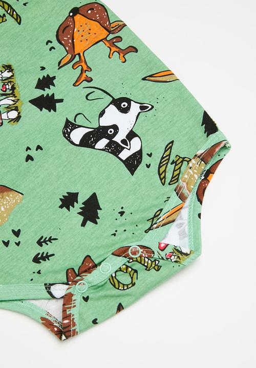 Pop Candy - Printed bodyvest - green