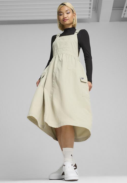 chinese dress ladies I AM Patterns Crystal Dungaree Dress  The Fold Line