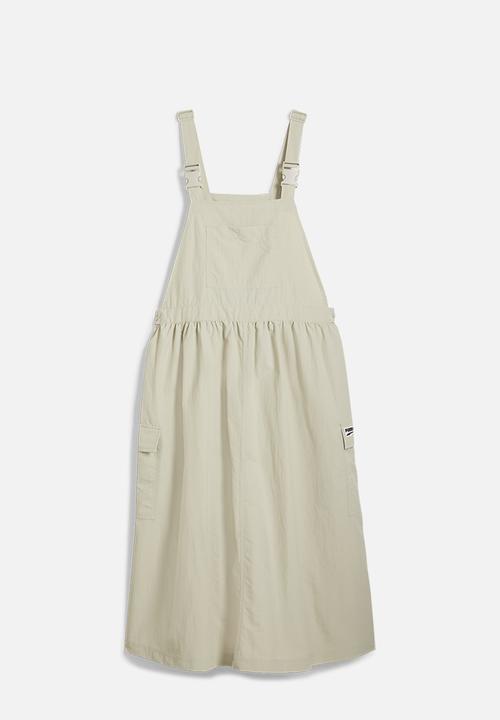 Downtown Dungaree Dress Wv - Desert Dust