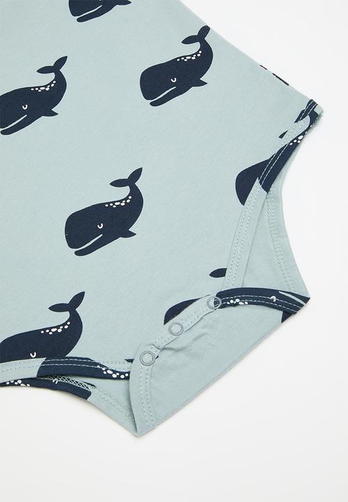 Pop Candy - Printed bodyvest - grey & navy