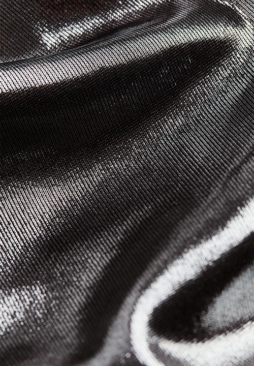 H&M - Draped strappy top - Silver
