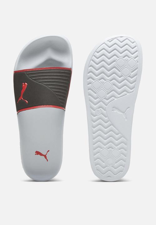 PUMA - Leadcat 2.0 Shower Sandals - Grey & Red 