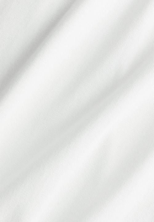 H&M - Collared cotton piqué dress - cream
