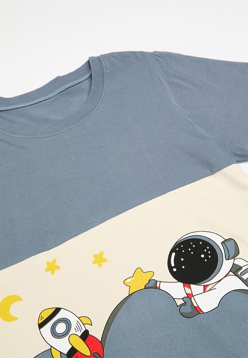 Pop Candy - Printed pj set - blue