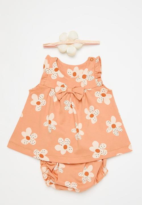 Pop Candy - 3 piece set  - orange & white