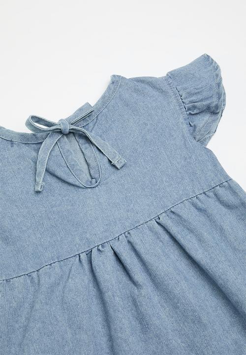 Pop Candy - Denim romper - blue