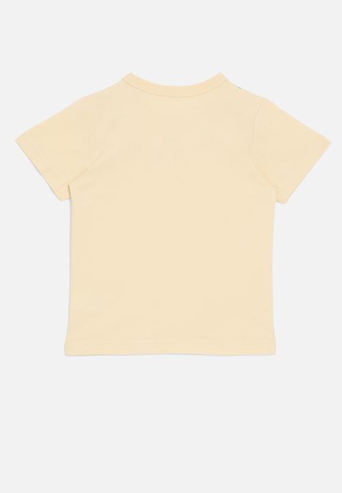 Pop Candy - Printed crew tee - ecru