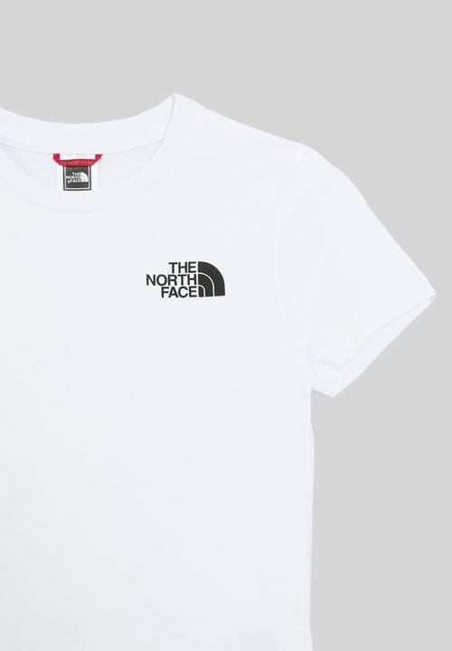 The North Face - Teen Short Sleeve Simple Dome Tee - White