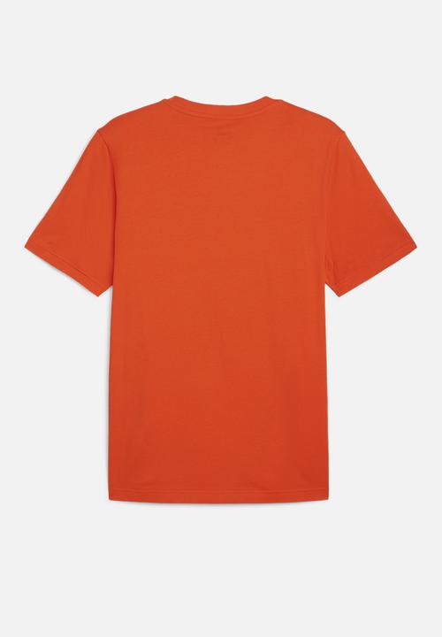 PUMA - Graphics No. 1 Logo Tee - Redmazing