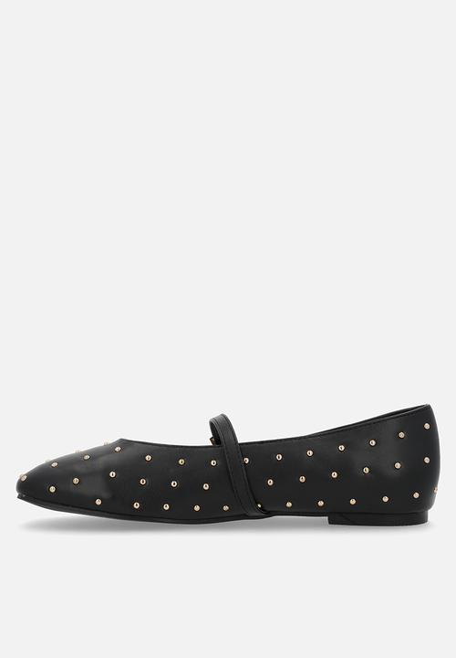 Public Desire - Dorinda pump flat - black