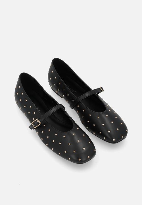 Public Desire - Dorinda pump flat - black