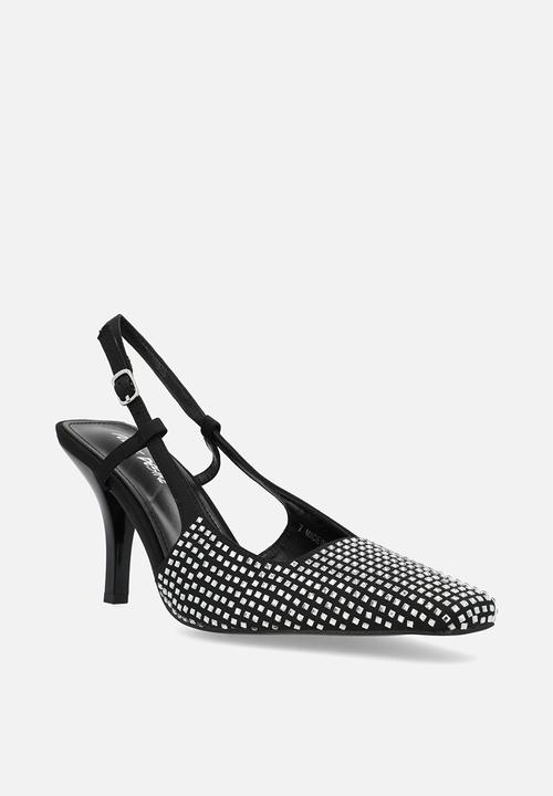 Public Desire - Gloria slingback heel - black