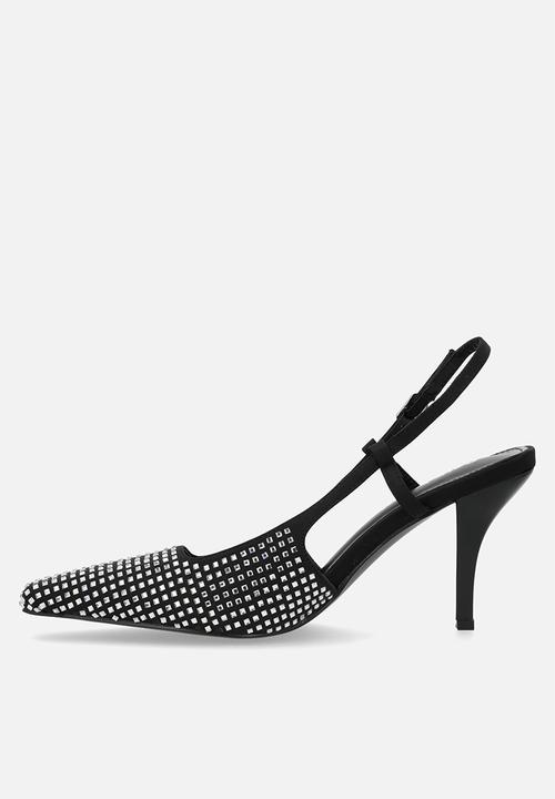 Public Desire - Gloria slingback heel - black