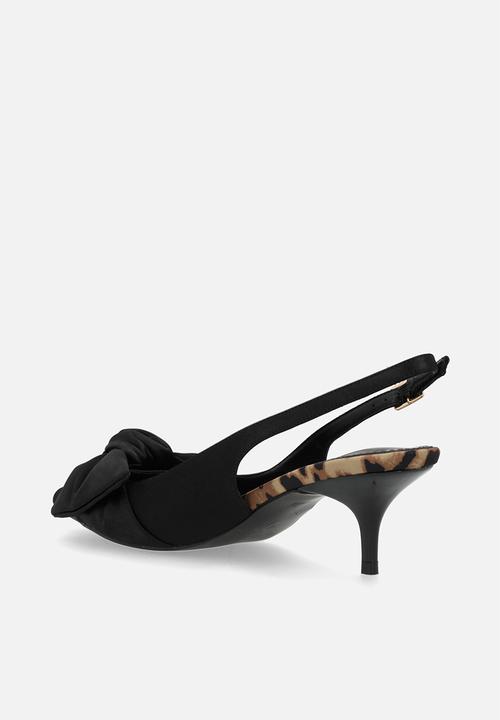 Public Desire - Iris slingback heel - black