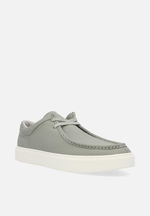 Calvin Klein - Apron lace up lth - grey