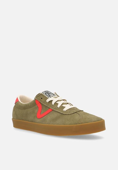 Vans - Sport low - gum pop olive/red