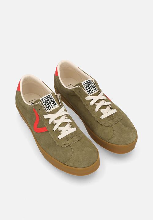 Vans - Sport low - gum pop olive/red