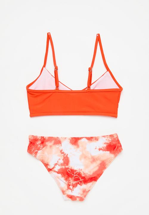 Pop Candy - Bikini set - orange & white
