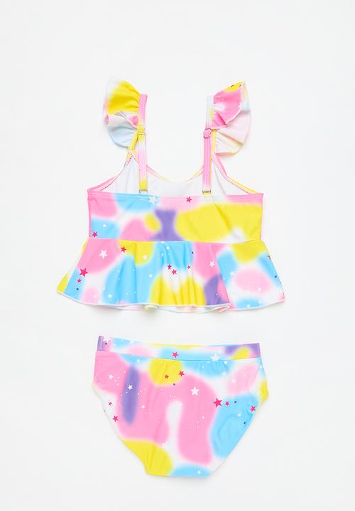 Pop Candy - Tie dye bikini set - multi