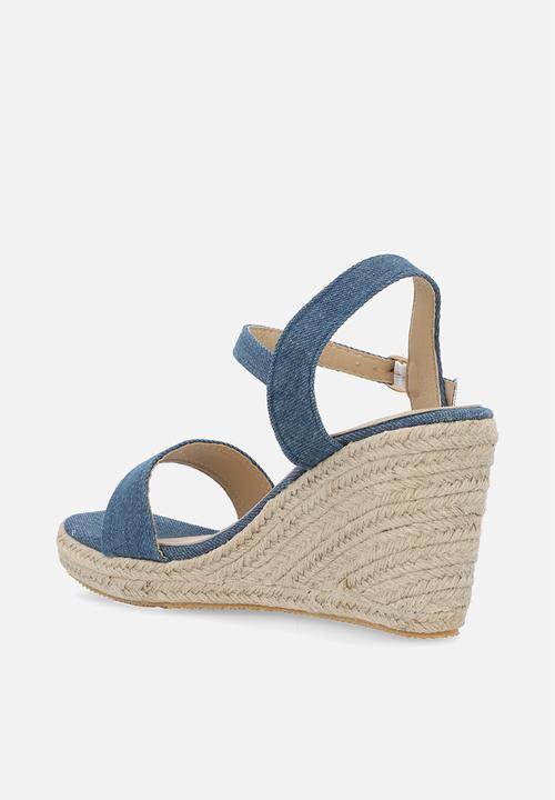 Oxford Street - Denim wedge - blue