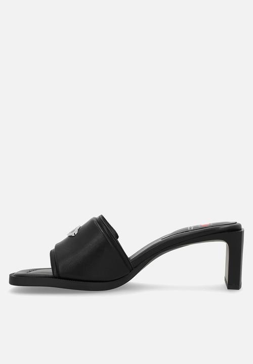 Tommy Hilfiger - The soho leather mule heel - black