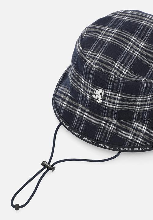 Pringle of Scotland - Pringle Seb Boonie Hat - Navy Check