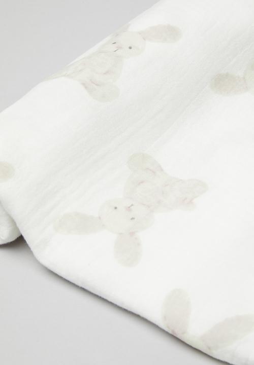 Pop Candy - Printed blanket-white