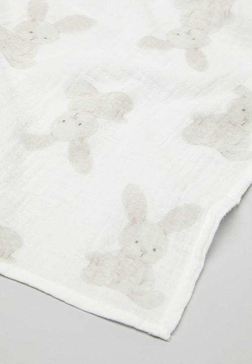 Pop Candy - Printed blanket-white