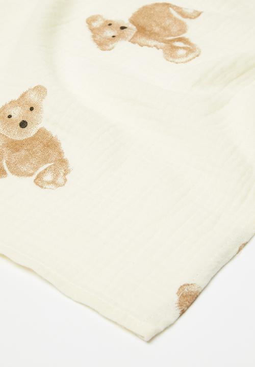 Pop Candy - Printed blanket-ecru