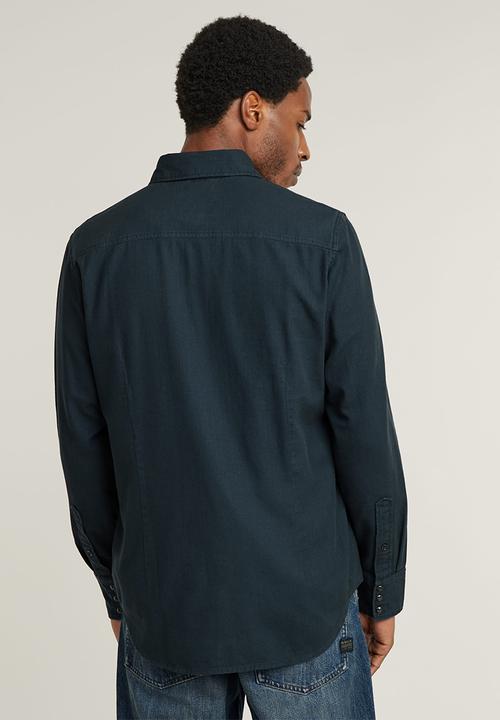 G-STAR - Dakota Slim shirt l\s - legion blue gd