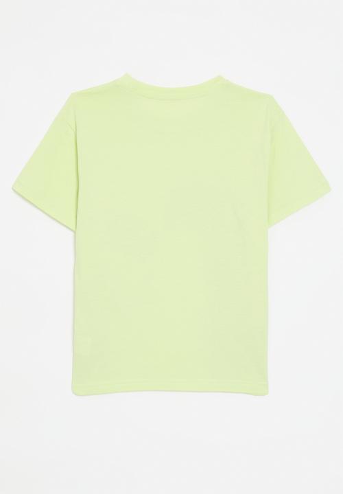Pop Candy - Printed crew neck tee - green