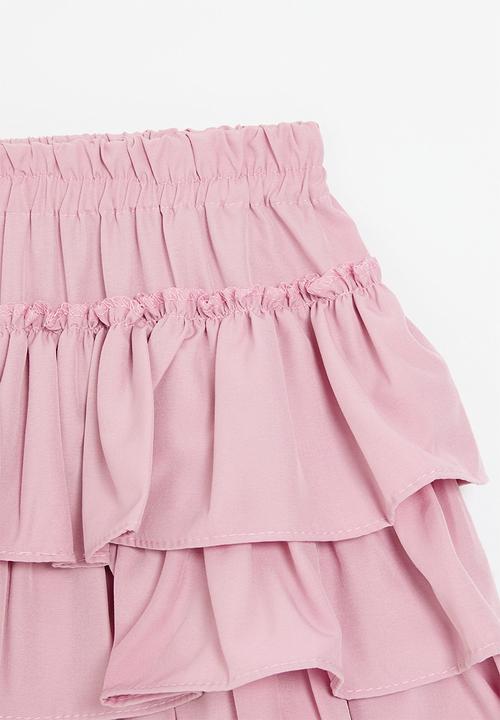 Pop Candy - Tiered skirt - pink